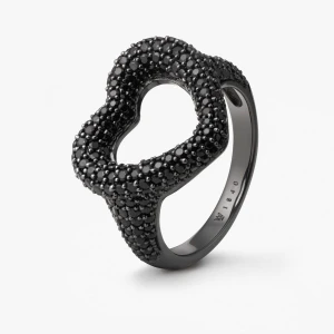 W.KRUK Pierścionek srebrny Meteory