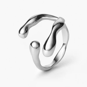 W.KRUK Pierścionek srebrny Modern