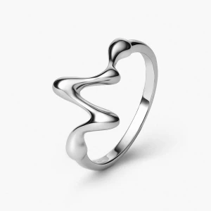 W.KRUK Pierścionek srebrny Modern