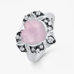 W.KRUK - Pierścionek srebrny Royal Star