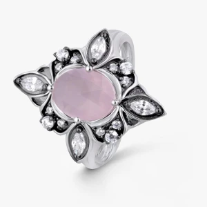 W.KRUK - Pierścionek srebrny Royal Star