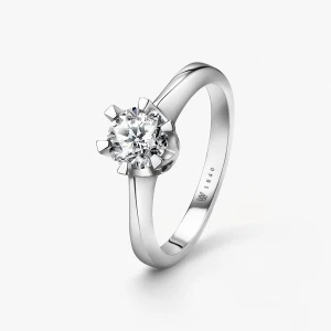 W.KRUK - Pierścionek zaręczynowy złoty Jedyny
