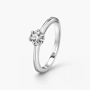 W.KRUK - Pierścionek zaręczynowy złoty Jedyny