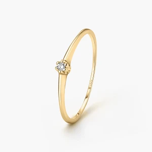 W.KRUK Pierścionek zaręczynowy złoty Jedyny