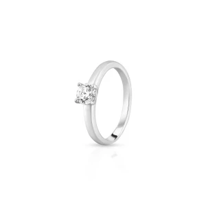 W.KRUK Pierścionek zaręczynowy złoty Szczęśliwy