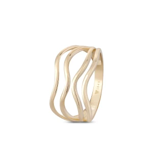 W.KRUK - Pierścionek złoty