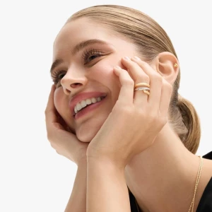 W.KRUK Pierścionek złoty