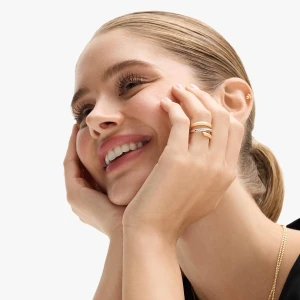 W.KRUK Pierścionek złoty