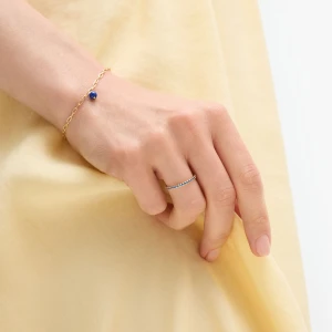 W.KRUK - Pierścionek złoty Alchemia