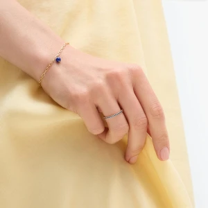 W.KRUK Pierścionek złoty Alchemia