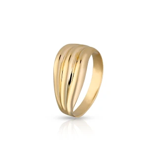 W.KRUK Pierścionek złoty basic