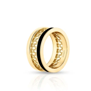 W.KRUK - Pierścionek złoty Birks