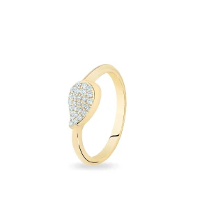 W.KRUK - Pierścionek złoty Birks