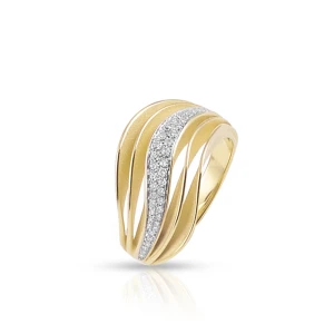 W.KRUK Pierścionek złoty CAMMILLI FIRENZE