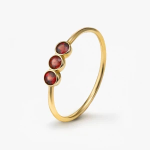 W.KRUK - Pierścionek złoty Czułość