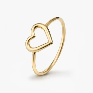 W.KRUK Pierścionek złoty Czułość