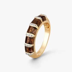 W.KRUK Pierścionek złoty Diva Celebration