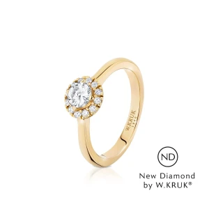 W.KRUK - Pierścionek złoty Doskonały