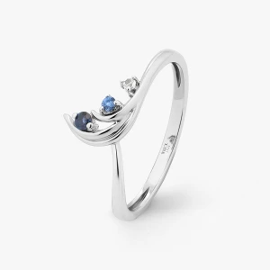 W.KRUK - Pierścionek złoty Follow