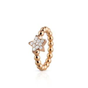 W.KRUK - Pierścionek złoty HULCHI BELLUNI