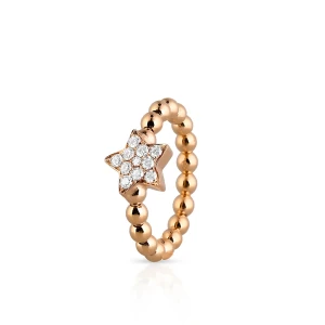 W.KRUK Pierścionek złoty HULCHI BELLUNI