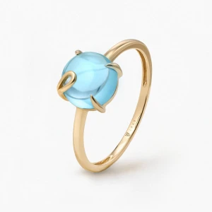 W.KRUK Pierścionek złoty KOI