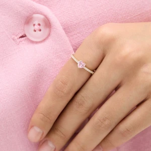 W.KRUK Pierścionek złoty Lollipop