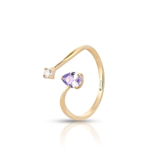 W.KRUK Pierścionek złoty Lollipop