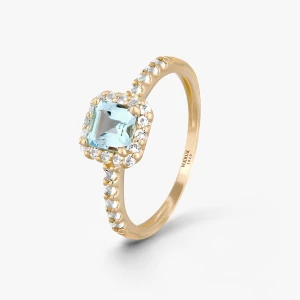 W.KRUK Pierścionek złoty Maria Antonina