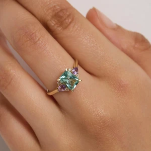 W.KRUK Pierścionek złoty Maria Antonina