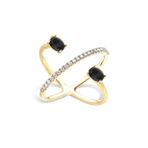 W.KRUK Pierścionek złoty Nanis