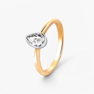 W.KRUK Pierścionek złoty Nuova