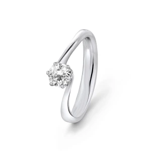 W.KRUK Pierścionek złoty RECARLO