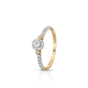 W.KRUK - Pierścionek złoty W.KRUK