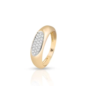 W.KRUK - Pierścionek złoty W.KRUK