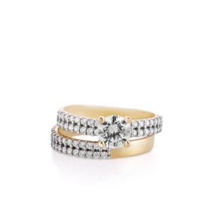 W.KRUK Pierścionek złoty W.KRUK