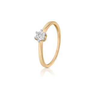 W.KRUK Pierścionek złoty W.KRUK