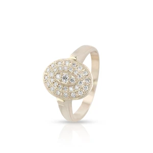 W.KRUK - Pierścionek złoty W.KRUK