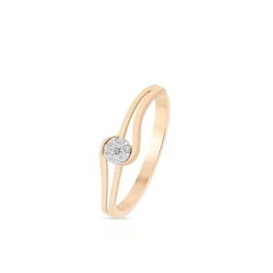 W.KRUK Pierścionek złoty W.KRUK