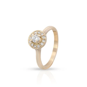 W.KRUK Pierścionek złoty W.KRUK