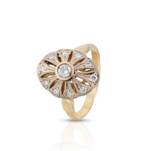 W.KRUK Pierścionek złoty W.KRUK