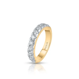 W.KRUK - Pierścionek złoty z brylantami