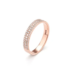 W.KRUK - Pierścionek złoty z brylantami