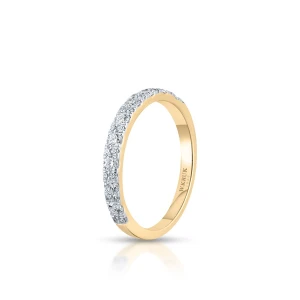 W.KRUK - Pierścionek złoty z brylantami