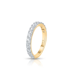 W.KRUK Pierścionek złoty z brylantami