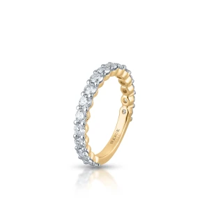 W.KRUK Pierścionek złoty z brylantami