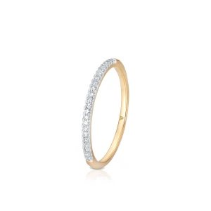 W.KRUK - Pierścionek złoty z diamentami