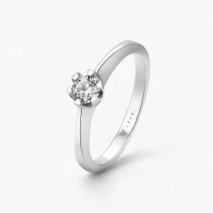 W.KRUK - Pierścionek złoty zaręczynowy Jedyny - 0,25 ct