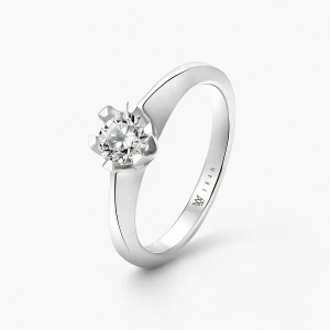 W.KRUK - Pierścionek złoty zaręczynowy Jedyny