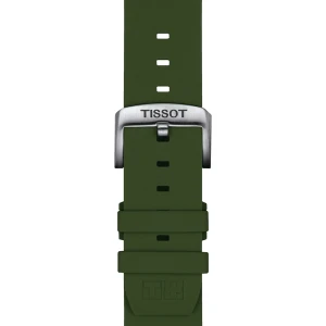 W.KRUK Silikonowy pasek khaki Tissot 22 mm